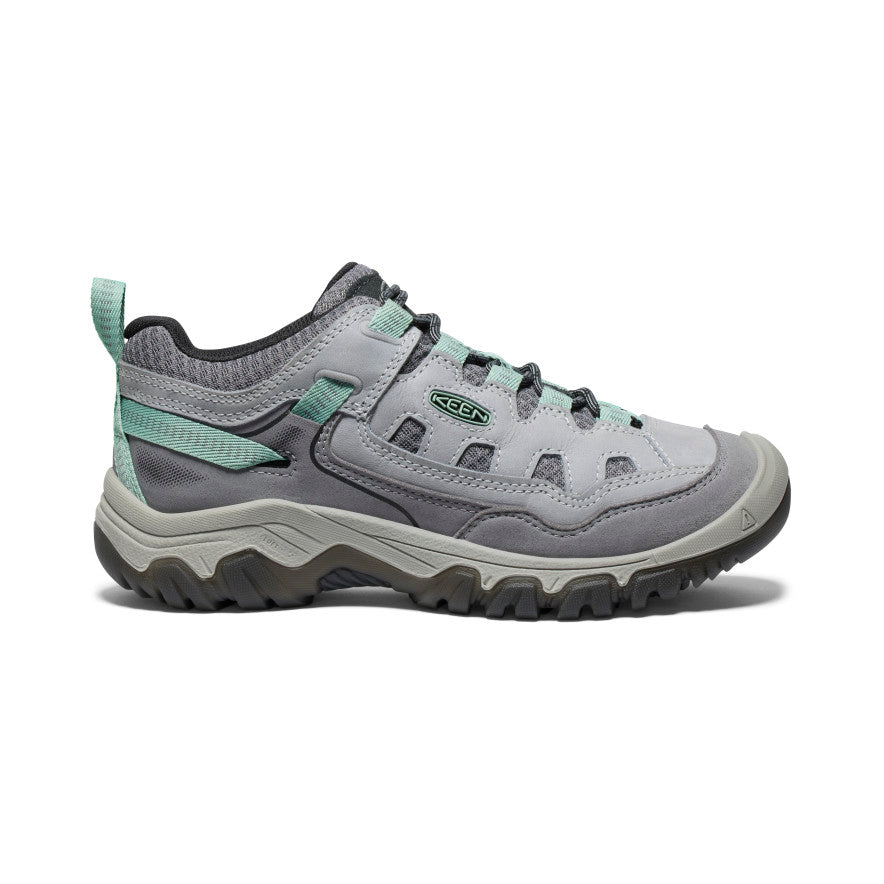 Women's Targhee IV Vent Alloy/Granite Green Leather Hiking Shoe | KEEN ...