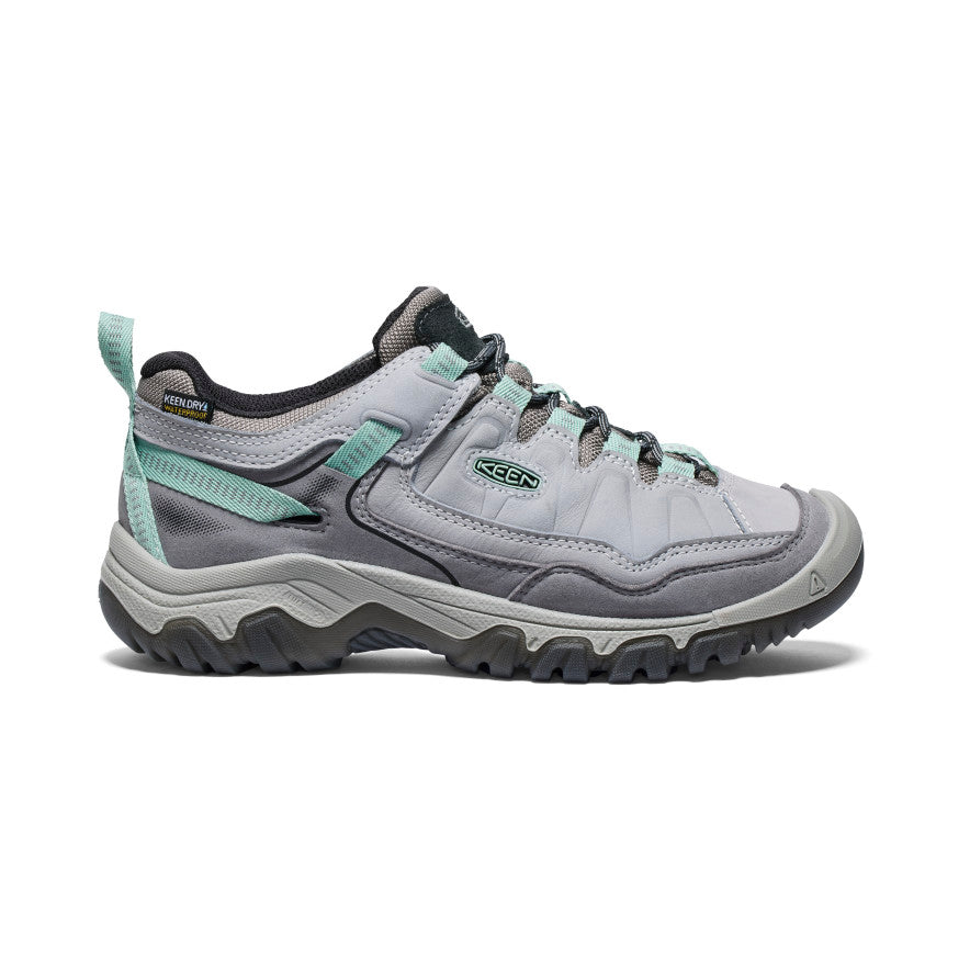 Women's Targhee IV Waterproof Alloy/Granite Green Leather Hiking Shoe ...