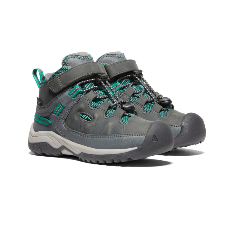 Little Kids' Waterproof Grey Hiking Shoes - Targhee Low WP | KEEN