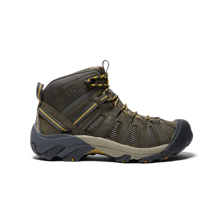 Men's Targhee IV Mid Height Waterproof Wide Leather Hiking Boot 