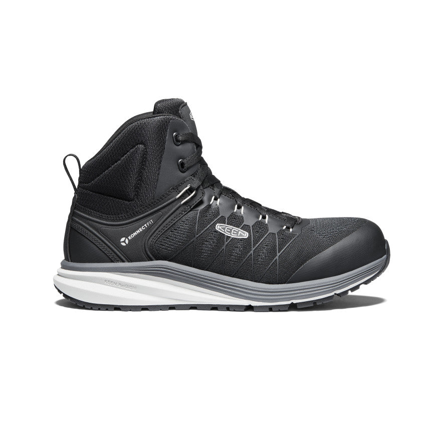 Men's Black Work Sneaker Boots - Vista Energy Mid | KEEN Footwear