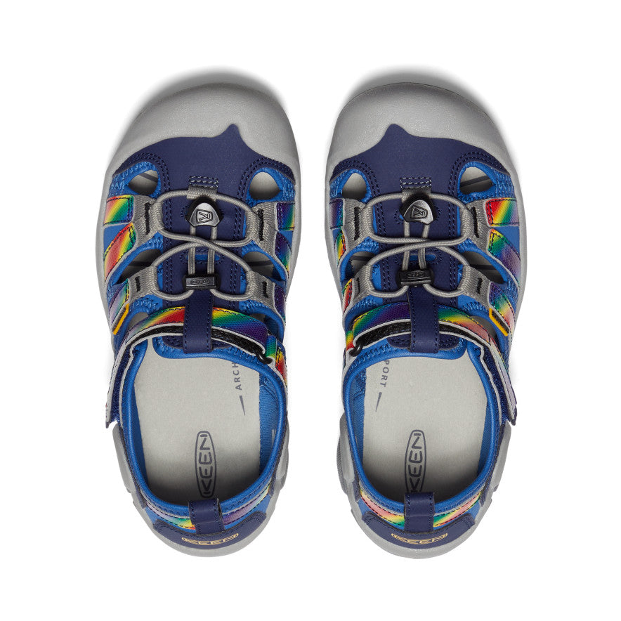 Big Kids' Blue Tie Dye Water Sandals - Knotch Creek | KEEN Footwear