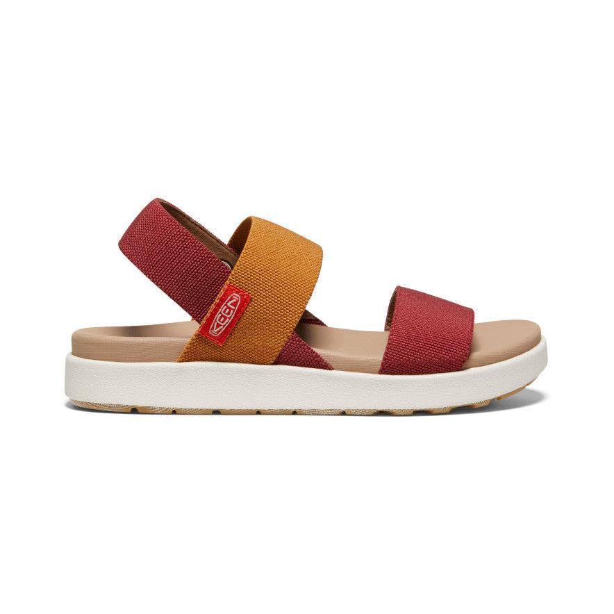 Women's Red Stretch Sandals - Elle Backstrap | KEEN Footwear