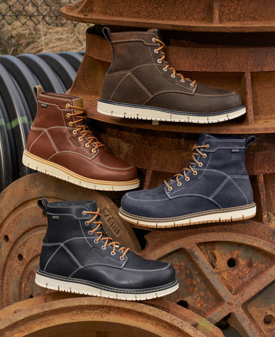Men's Waterproof Leather Boots - San Jose 6