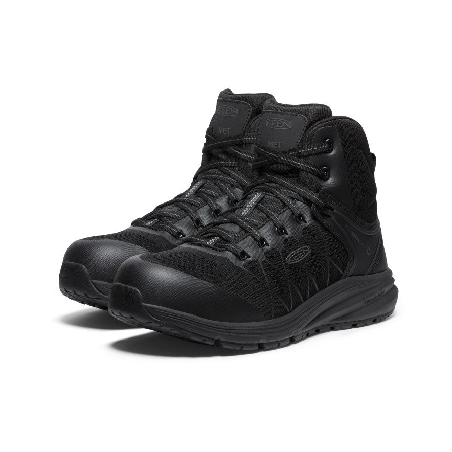 Men's Black Work Sneakers - Vista Energy Mid Int. Met | KEEN Footwear