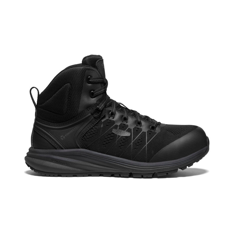 Men's Black Work Sneakers - Vista Energy Mid Int. Met | KEEN Footwear