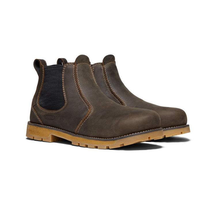 Men's Seattle Romeo (Soft Toe) Cascade Brown/Black | KEEN Footwear