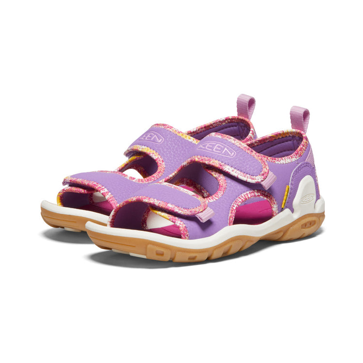 Purple Open Toe Youth Sandals - Knotch River OT | KEEN Footwear