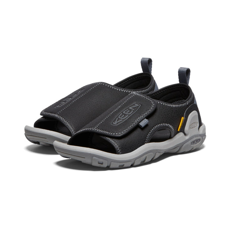 Black Open Toe Kids' Sandals - Knotch River OT | KEEN Footwear