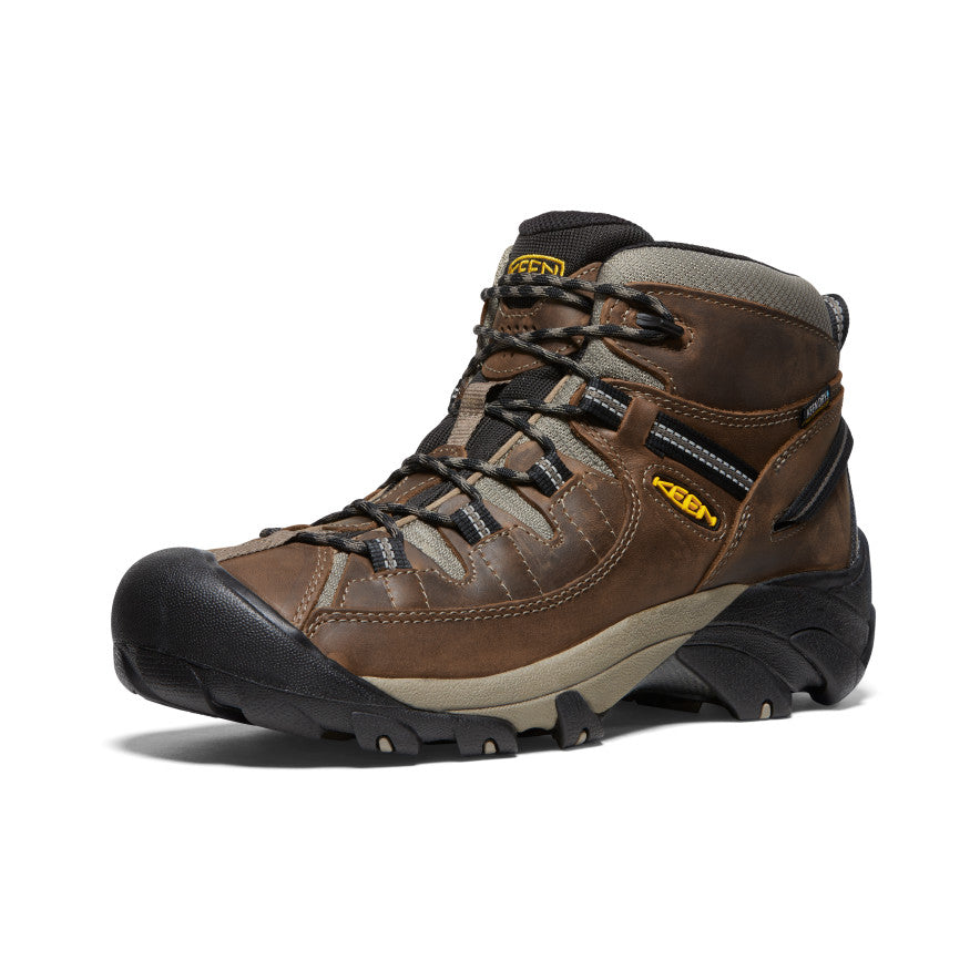 KEEN Targhee II Shitake Bototo Hombre Cuero Café Keen