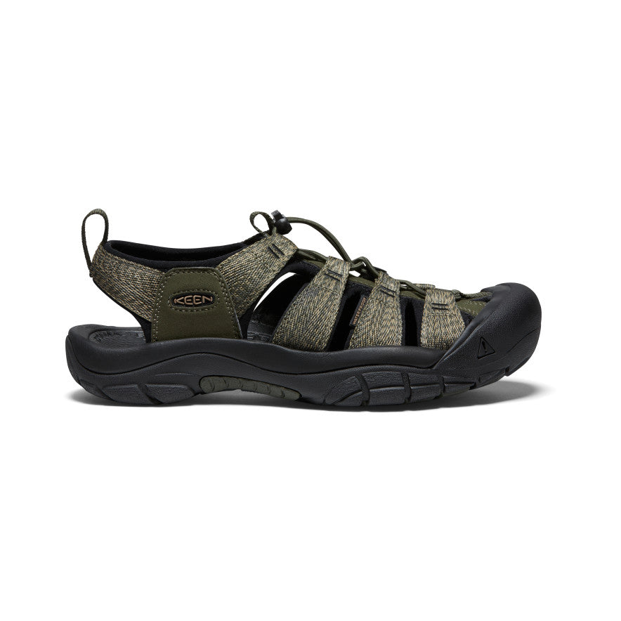 Men\'s Black Water Hiking Sandals - Newport H2 | KEEN Footwear | Riemchensandalen