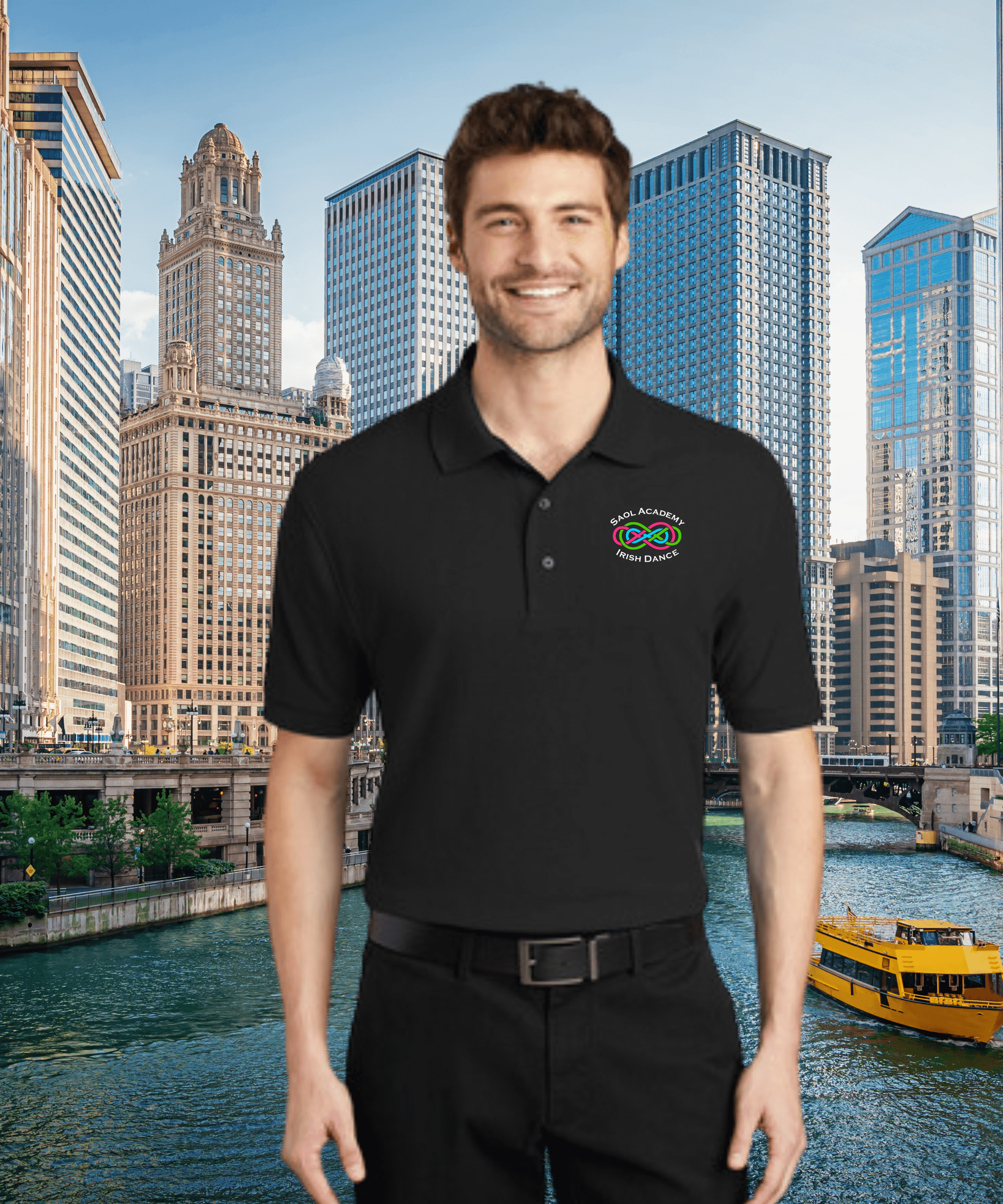 Saol Academy Men's Polo