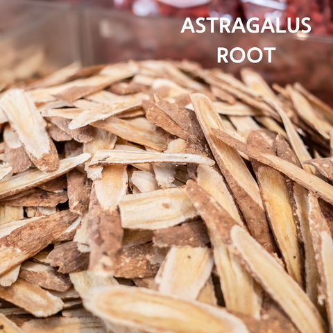 Astragalus root may help to improve allergy symptoms.