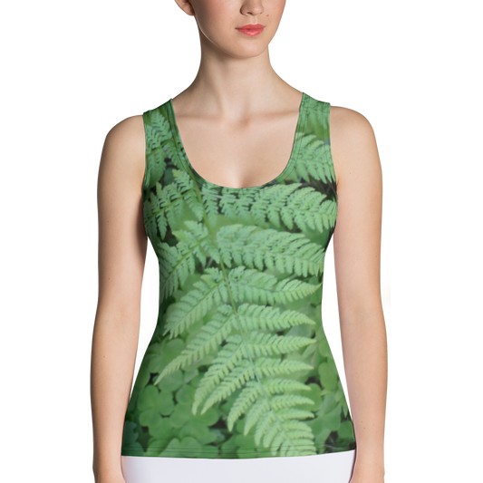 The EARTH LOVE Collection - A Forest Fern Design High-Waisted