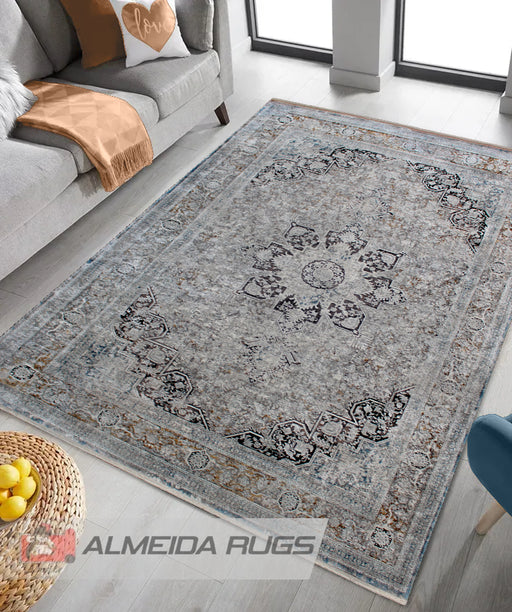 Carpet MATEO 8033/644 Modern greek, frame - structural grey gray 200x290 cm