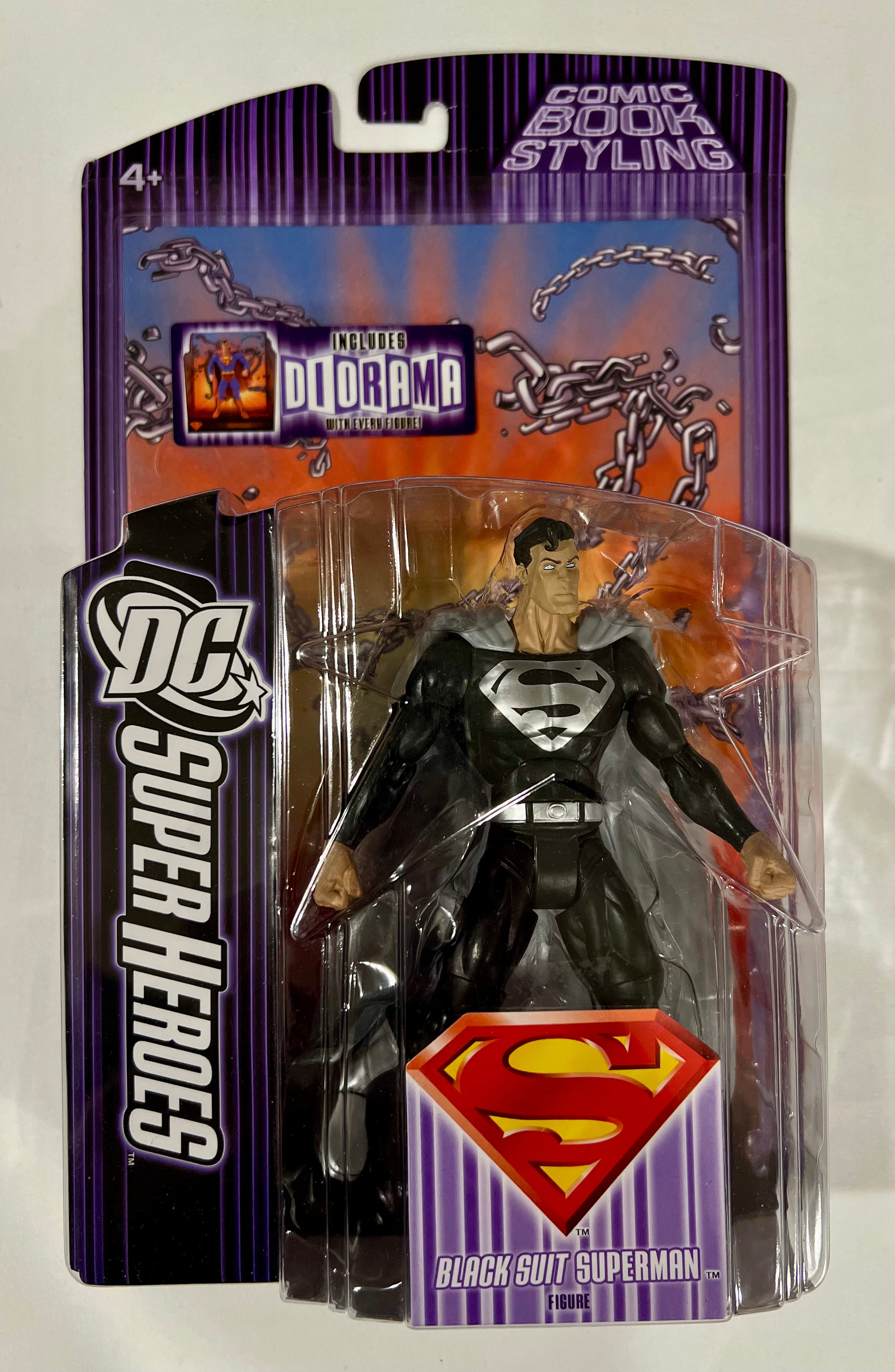 DC Super Heroes Superman Black Suit