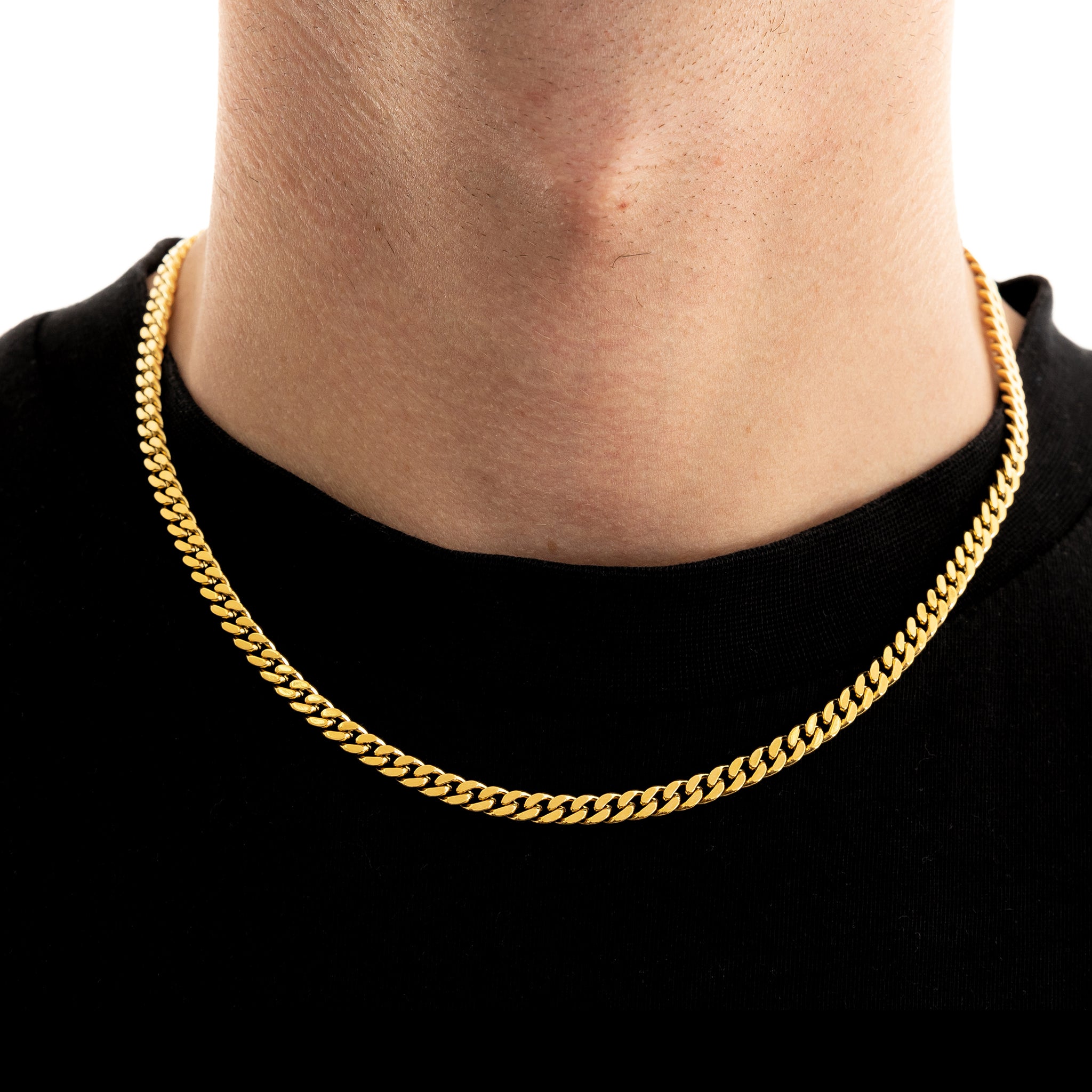 Image of 5mm Cuban Chain - Gold