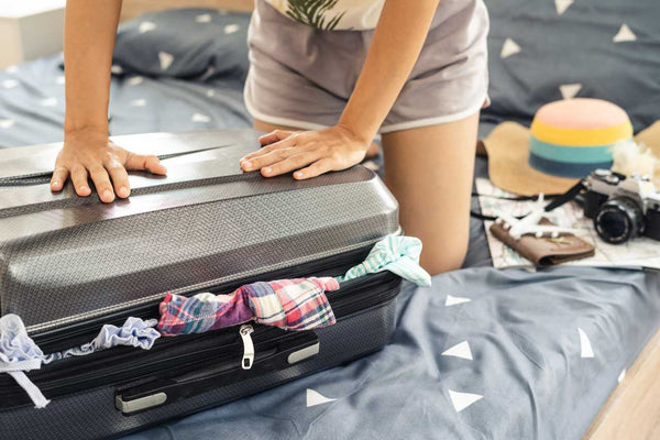 How lazy it is to pack your bags before traveling