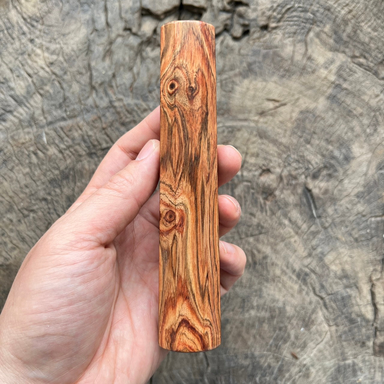 I - Speical Jungle Huanghuali wood Wa handle, Devil EyeMono - 145mm