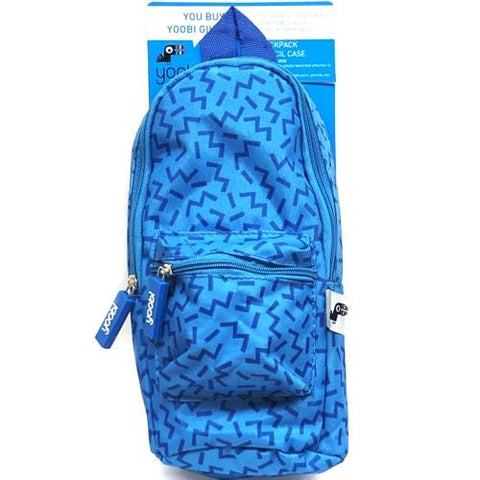 Wrapables Mini Backpack Pencil Case Pouch, Blue, 1 - King Soopers