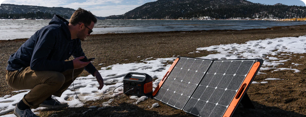 Enjoy More Powerful Winter Sports with the Jackery Solar Generator