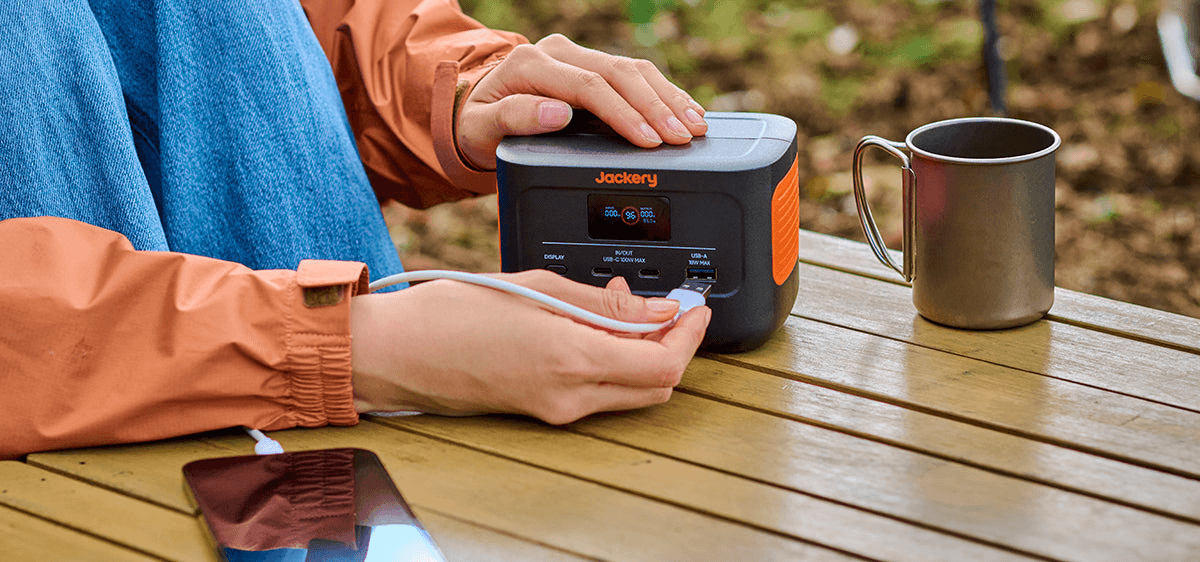Portable power station for outdoor power portability