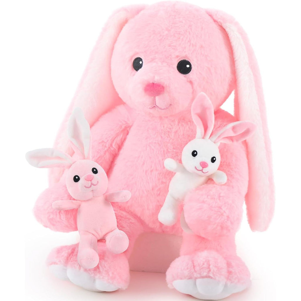 Easter Bunny Plush Toys, Pink, 20 Inches