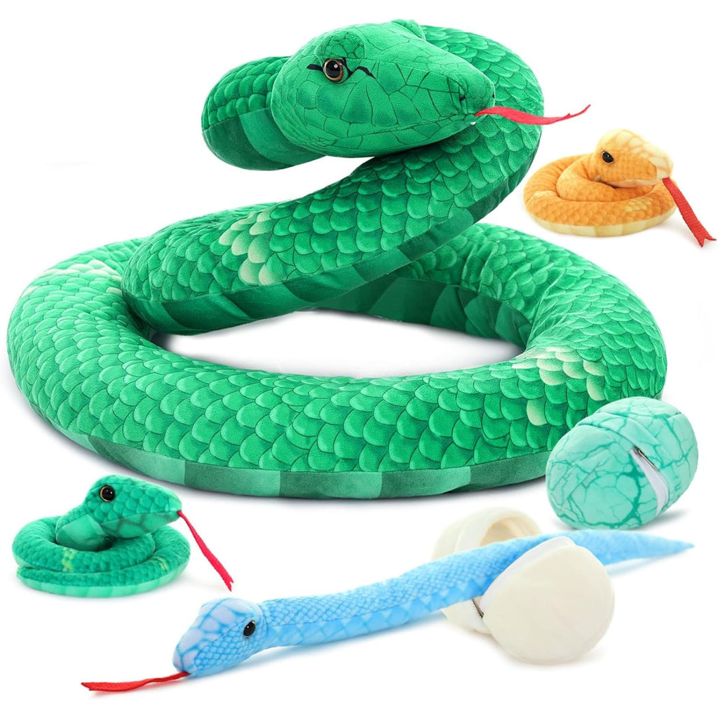 Snake Plush Toys Boa Stuffed Animals Python Soft Toys - MorisMos Stuffed Animals - Free Shipping