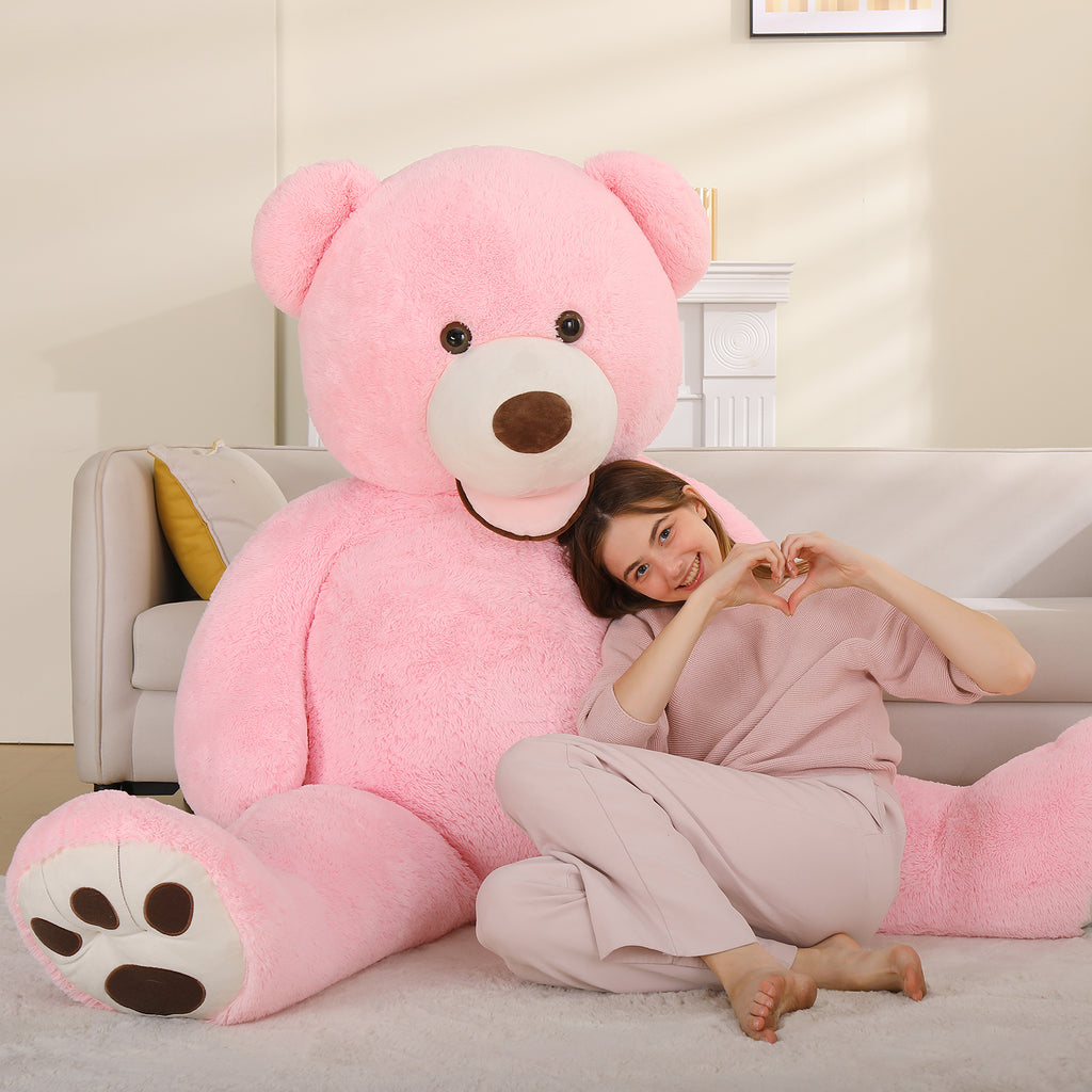 life-size-giant-stuffed-animals-massive-teddy-bear-plush-toys-pink-teddy-bear-stuffed-toys-oversized-stuffed-animals-giant-plush-toys-free-shipping-wholesale-stuffed-animals-gift-for-her