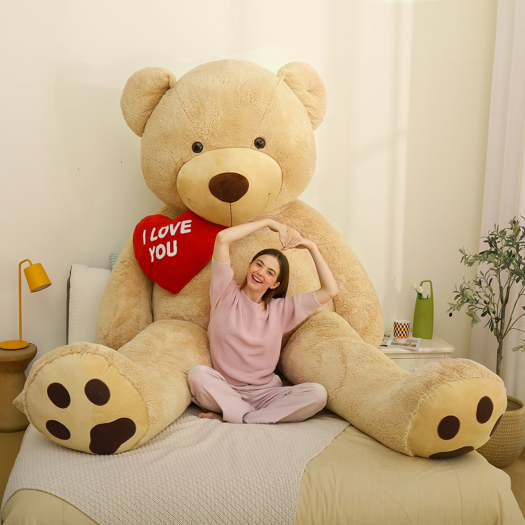 life-size-giant-stuffed-animals-massive-teddy-bear-plush-toys-light-brown-teddy-bear-stuffed-toys-oversized-stuffed-animals-giant-plush-toys-free-shipping-wholesale-stuffed-animals