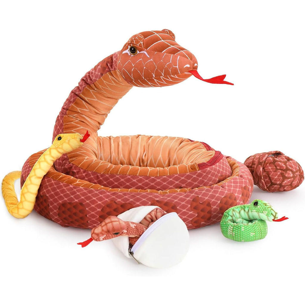 Snake Plush Toys Boa Stuffed Animals Python Soft Toys - MorisMos Stuffed Animals - Free Shipping