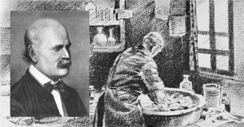 Dr. Ignaz Semmelweis (1818-1865) is known as the father of hand-washing