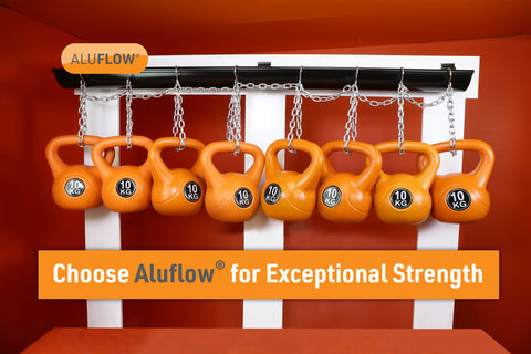 Choose Aluflow Aluminium Gutter for strength