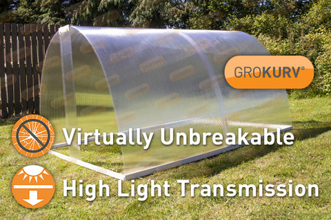 Grokurv Greenhouse Grow Tunnel System