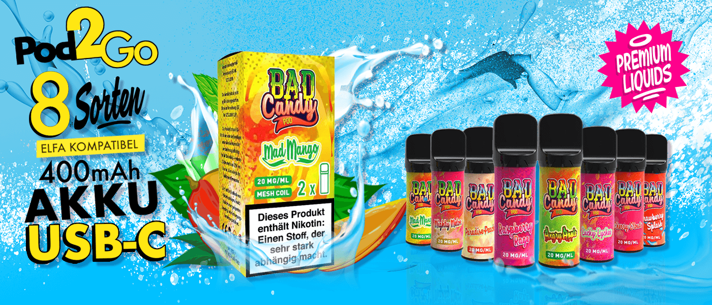 Bad Candy Liquids Einweg-Pods