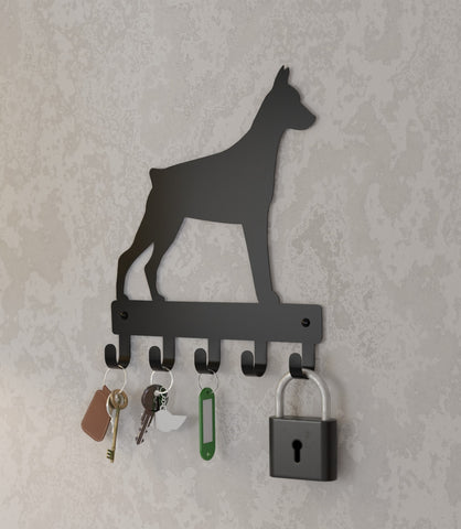 Doberman key hanger