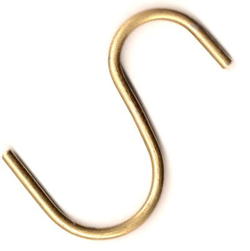 Copper S Shaped Pot Rack Hooks (set of 4)