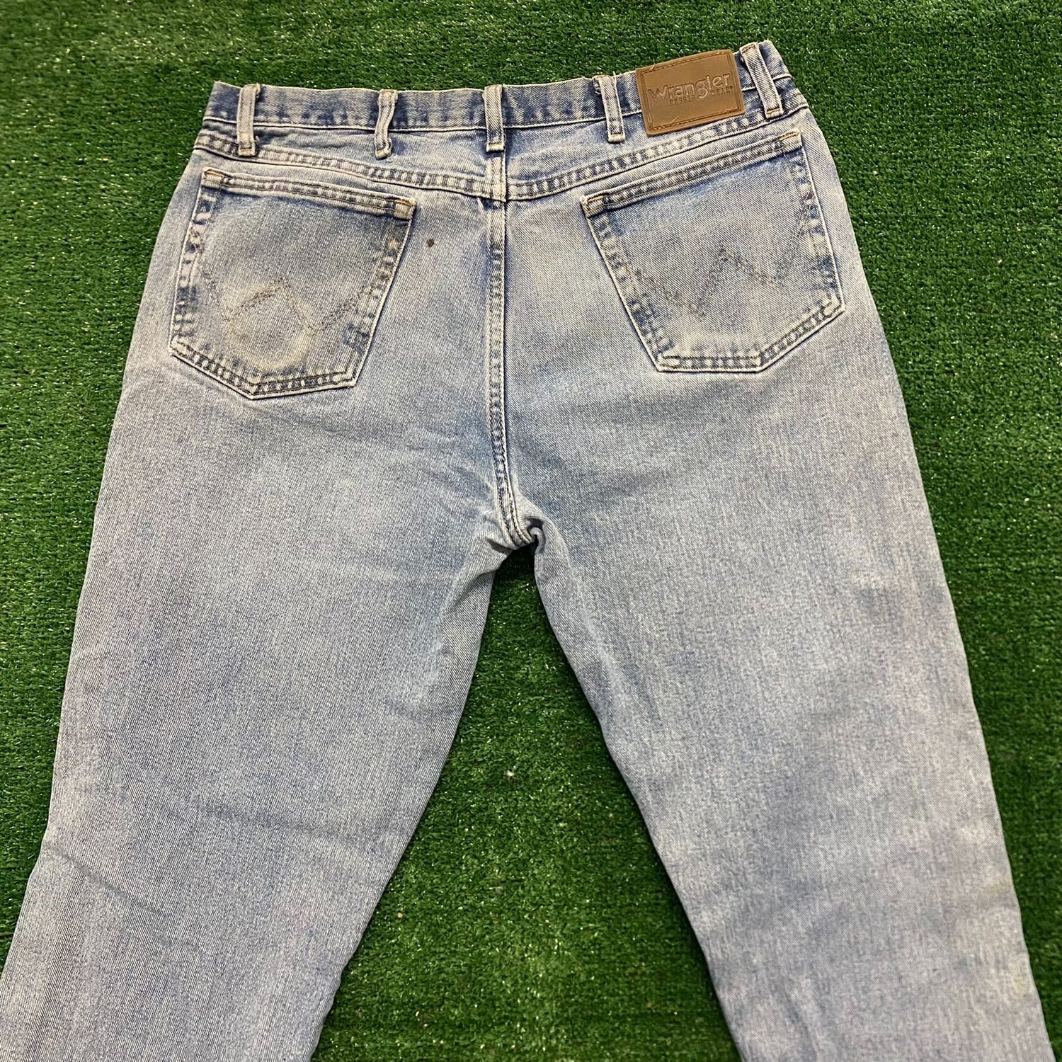 Wrangler Faded Stonewashed Vintage Denim Pants Jeans – Agent Thrift