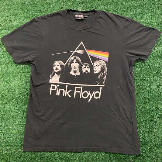 Pink Floyd Pyramid Prism Vintage Thrift Y2K T-Shirt Rock Band – Agent