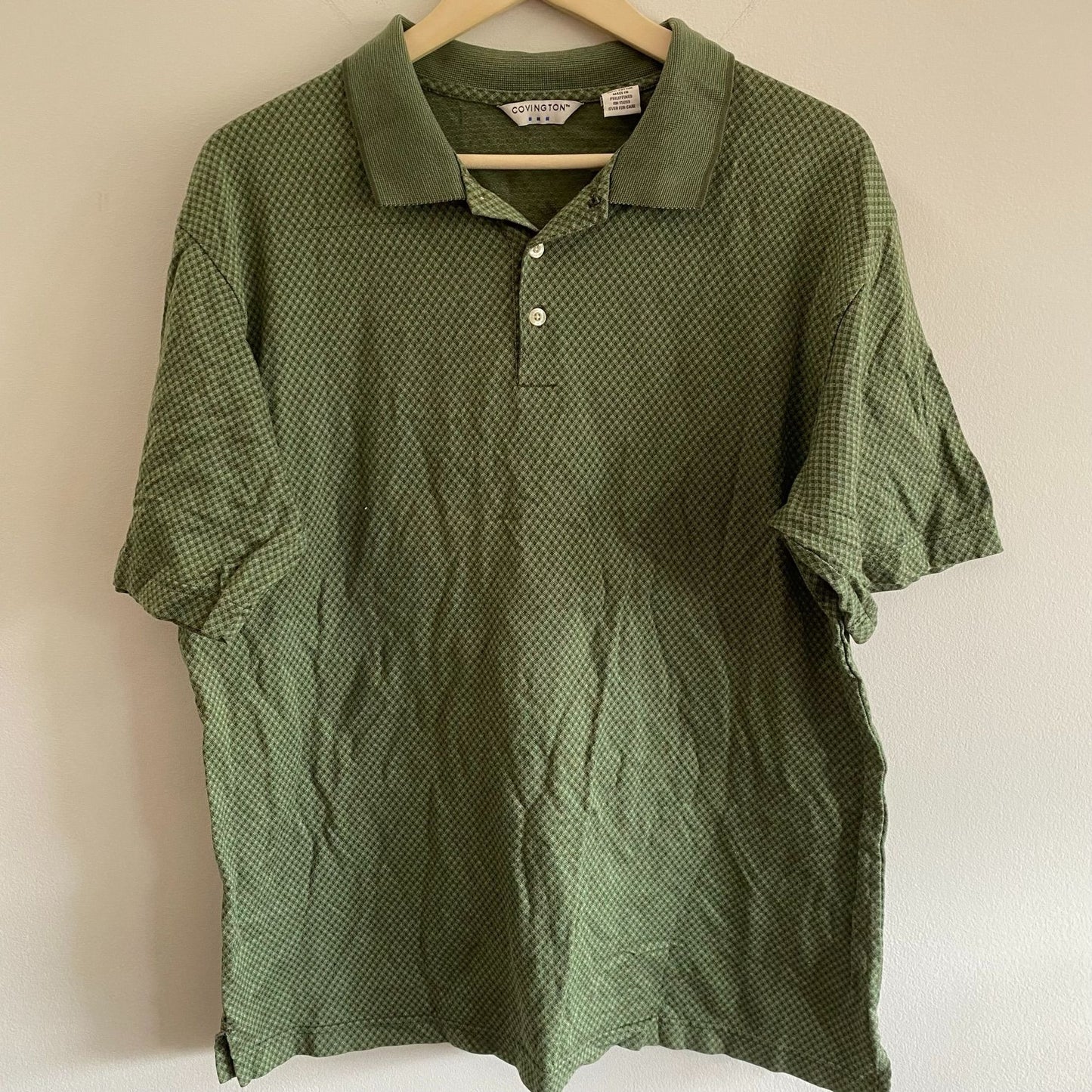 Covington Green Diamond Polo Shirt