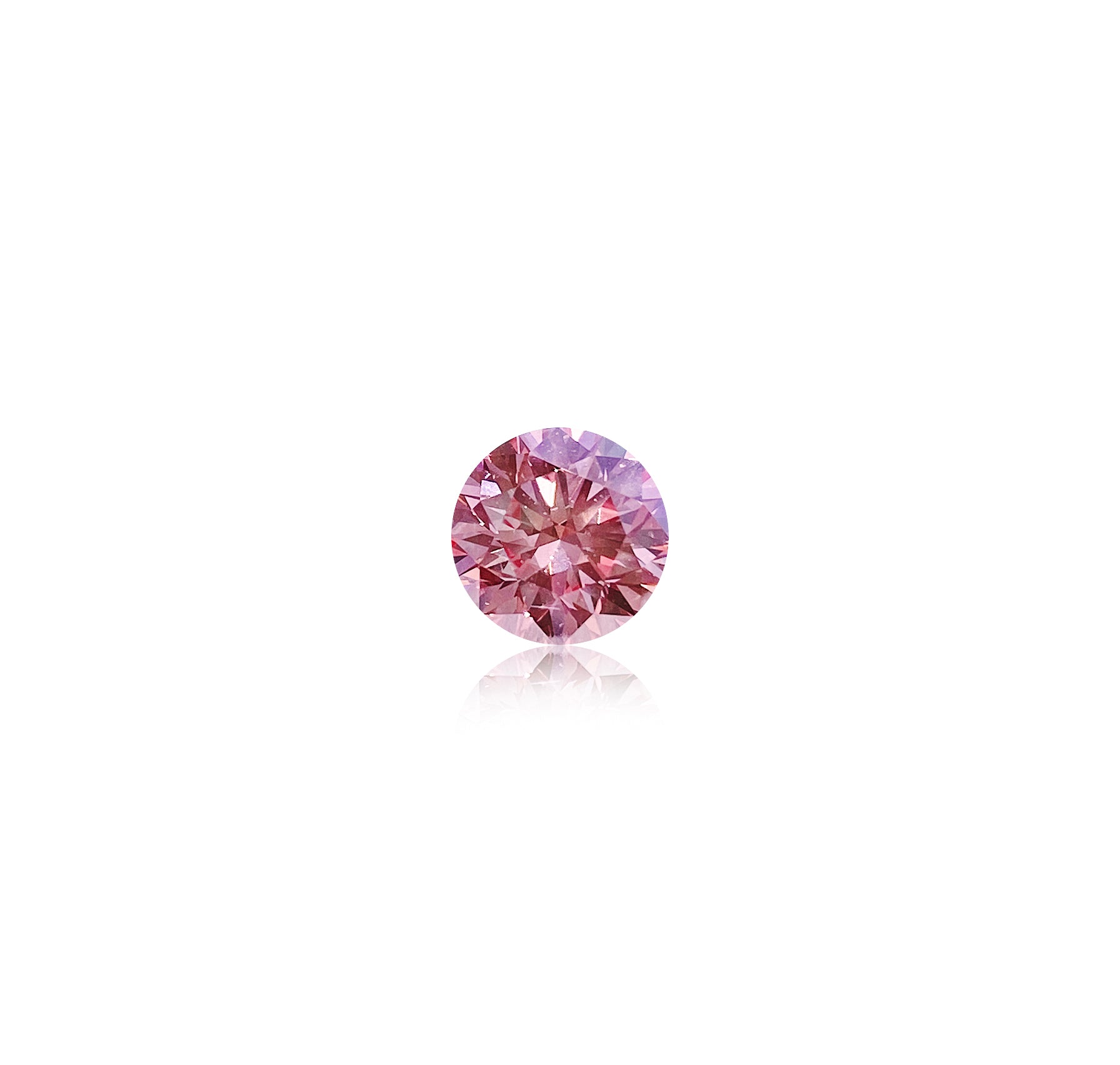 1.10 Round Fancy Intense Purplish Pink Diamond – House of Diamonds