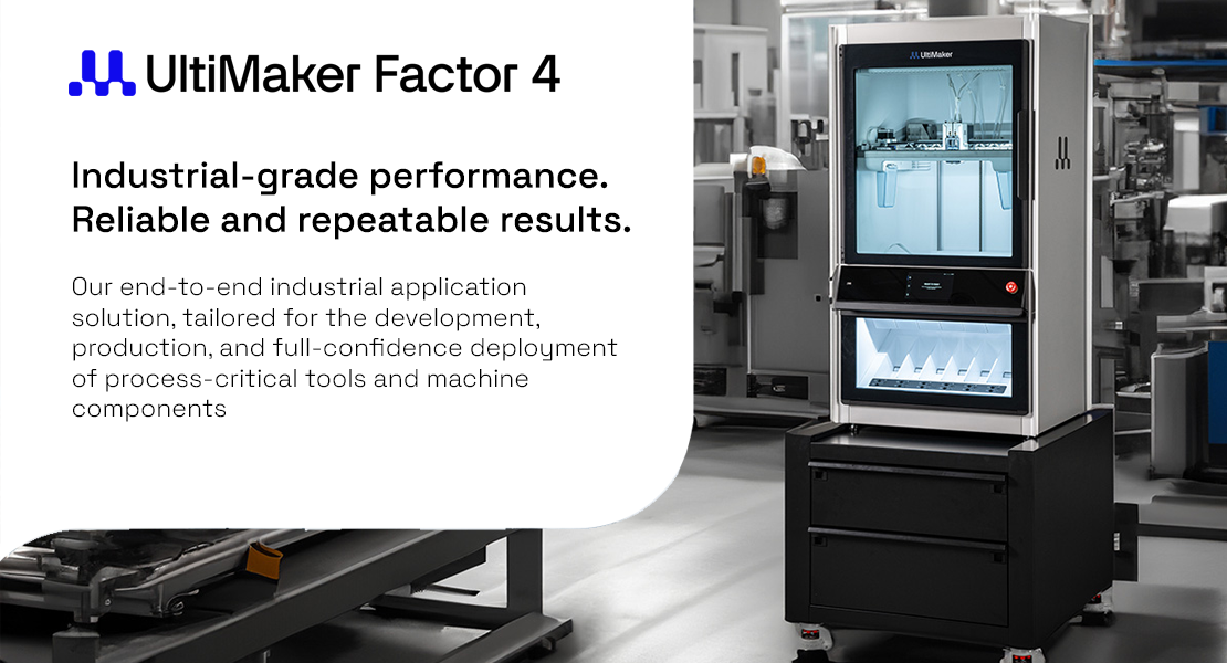 UltiMaker PEEK Steel Aluminium 3D Printing