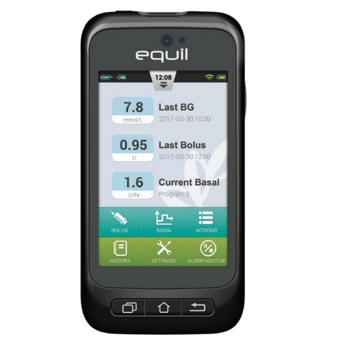 Equil insulin patch pump PDA 