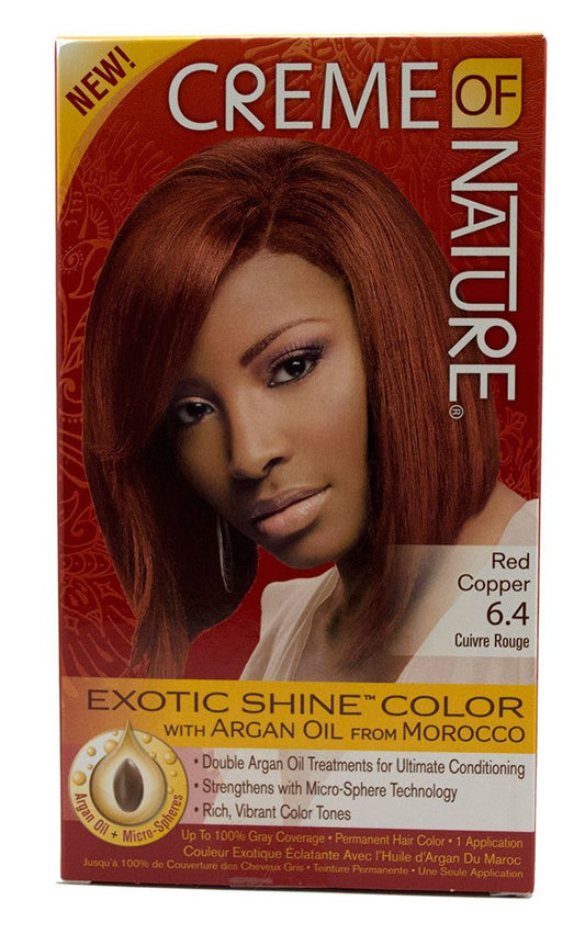 natural copper hair color