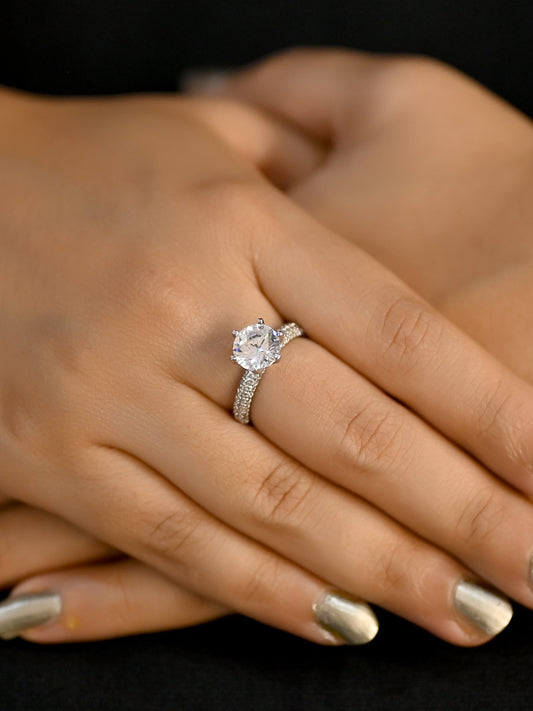 Mukku American Diamond Finger Ring – AG'S