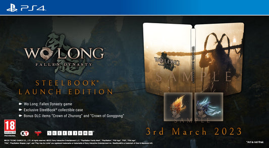 Wo Long: Fallen Dynasty Steelbook Launch Edition PS5 para - Los mejores  videojuegos