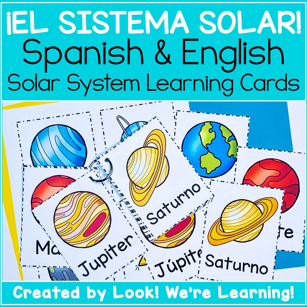 Simple Early Solar System Unit for Kids - Look! We're Learning!