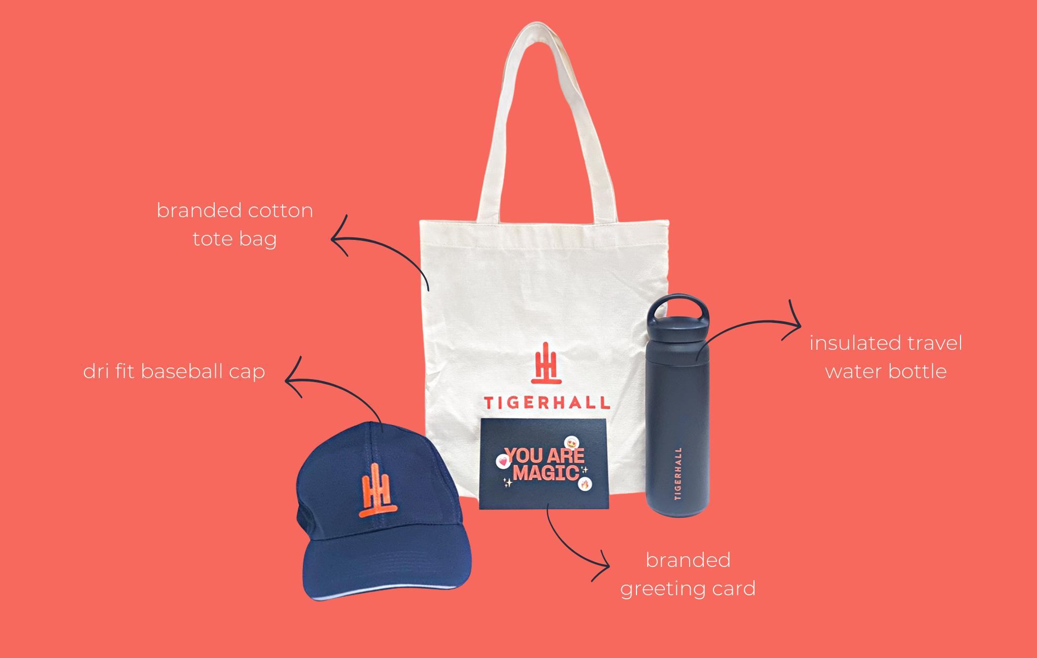 Tigerhall's Branded swag by GiftGood