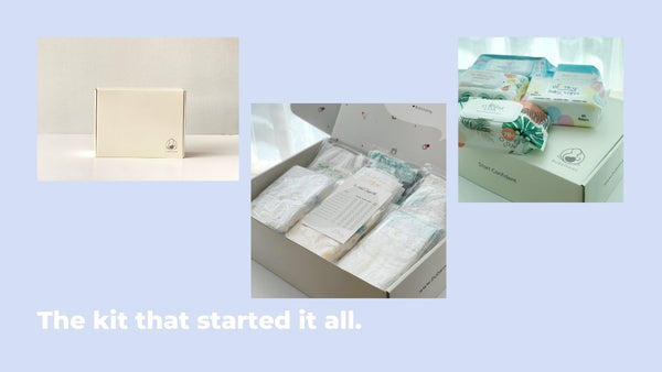 The Baby Diapers & Wipes Discovery Box - Curated by Bubsmamy
