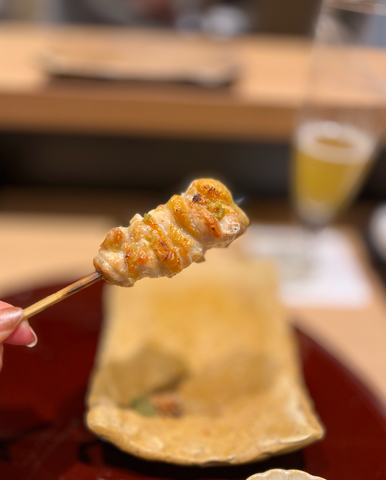 Omino Kamiyacho Yakitori Thigh meat Delicious Japanese cuisine Popular restaurant Course